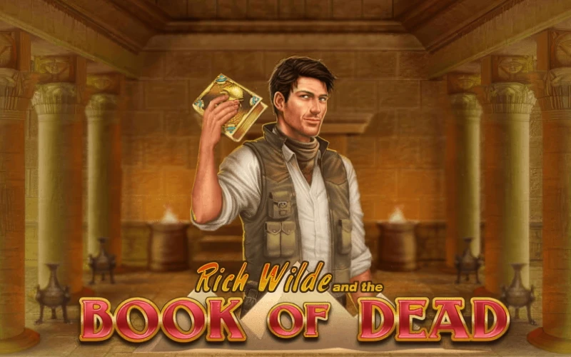 Explora las antiguas tumbas egipcias en Book of Dead dentro de las mejores tragamonedas en Stake.