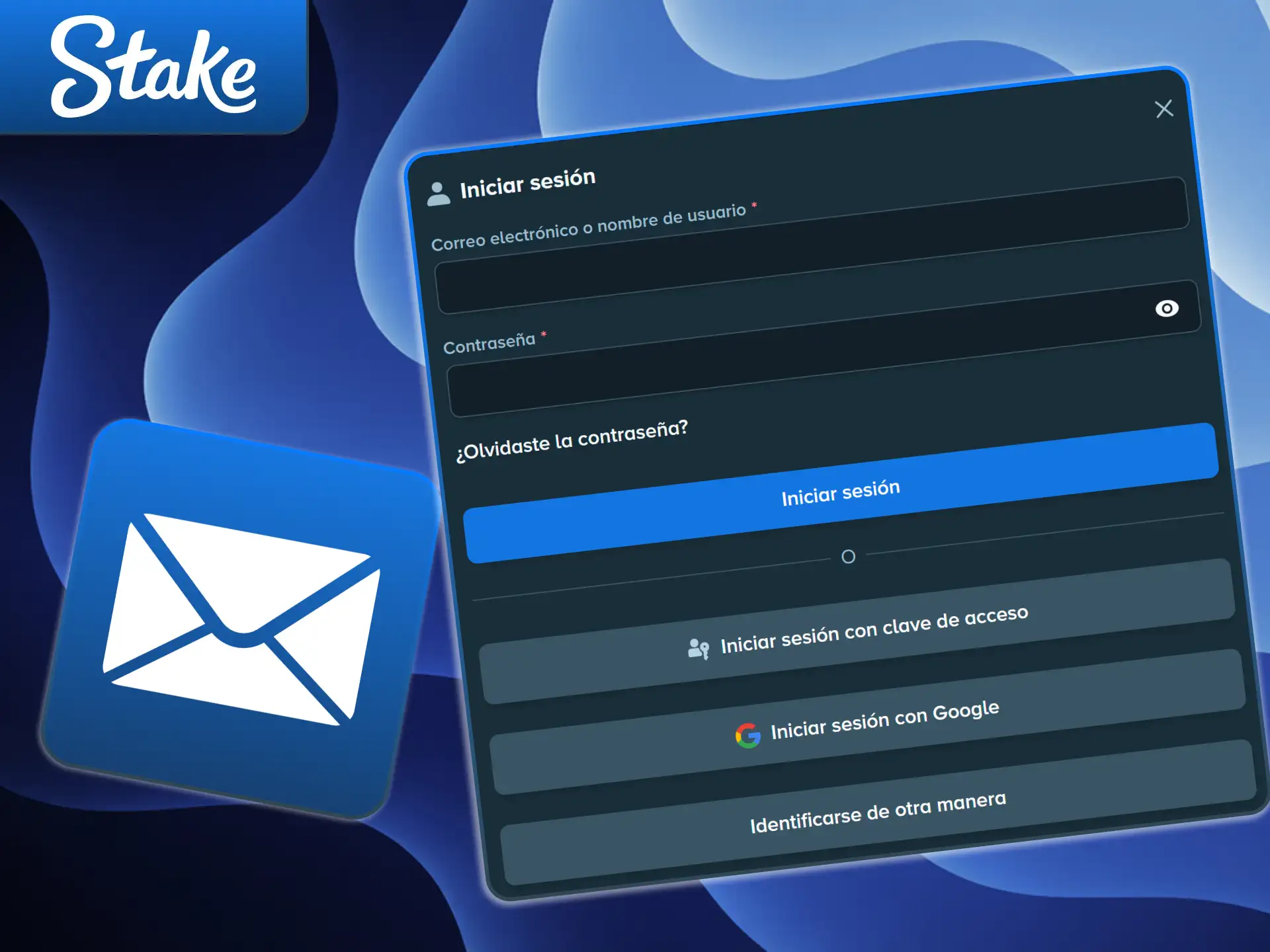Utiliza tu dirección registrada para completar el inicio de sesión con correo electrónico en Argentina.